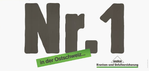 Nr. 1 in der Ostschweiz…, OSKA Kranken- und Unfallversicherung