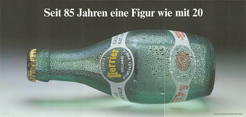 Seit 85 Jahren eine Figur wie mit 20, Perrier