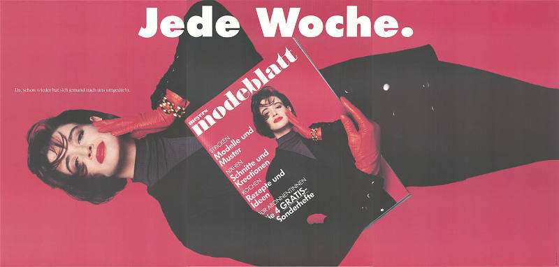 Jede Woche. Meyers Modeblatt