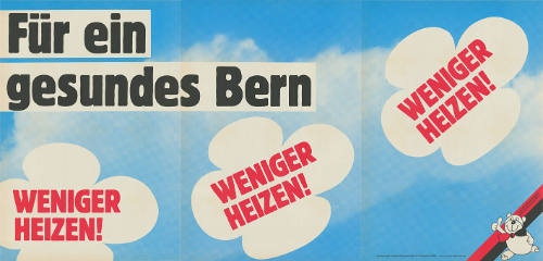 Für ein gesundes Bern, Weniger Heizen!