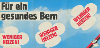 Für ein gesundes Bern, Weniger Heizen!