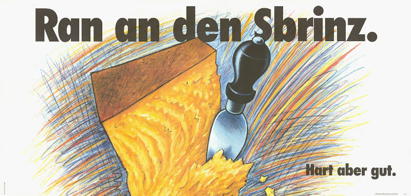 Ran an den Sbrinz. Hart aber gut.