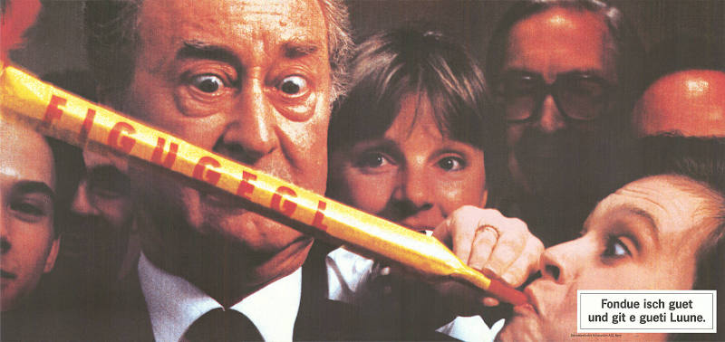 FIGUGEGL, Fondue isch guet und git e gueti Luune.