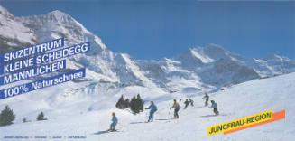 Skizentrum Kleine Scheidegg, Männlichen, 100% Naturschnee, Jungfrau-Region