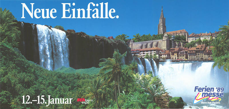 Neue Einfälle. Ferienmesse '89, BEA Bernexpo