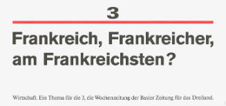 3, Frankreich, Frankreicher, am Frankreichsten?
