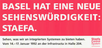 Basel hat eine neue Sehenswürdigkeit: STAEFA.
