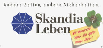 Andere Zeiten, andere Sicherheiten. Skandia Leben
