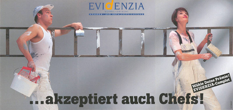 Evidenzia, …akzeptiert auch Chefs!