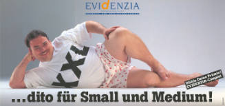 Evidenzia, XXL, …dito für Small und Medium!
