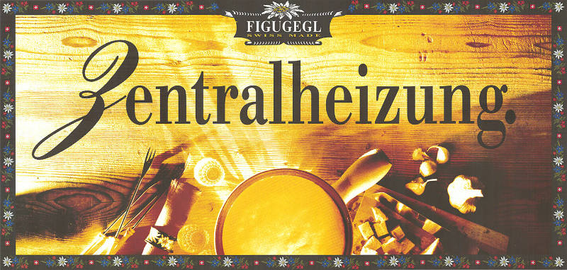Zentralheizung.