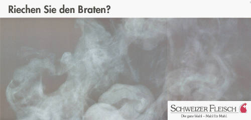 Riechen Sie den Braten? Schweizer Fleisch