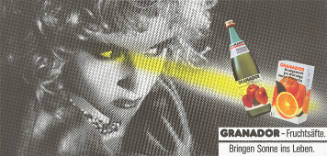 Granador-Fruchtsäfte. Bringen Sonne ins Leben.