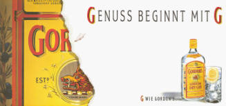 Gordon’s Dry Gin, Genuss beginnt mit G