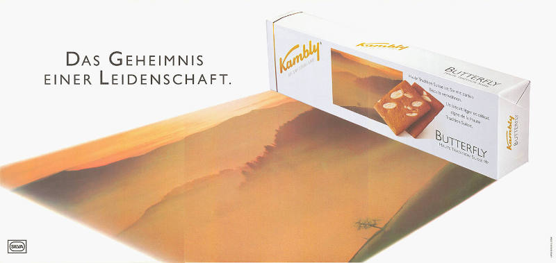 Das Geheimnis einer Leidenschaft, Kambly, Butterfly