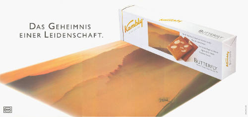 Das Geheimnis einer Leidenschaft, Kambly, Butterfly