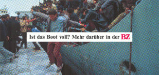 Ist das Boot voll? Mehr darüber in der BZ