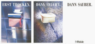 Erst trocken. Dann feucht. Dann sauber. Hakle
