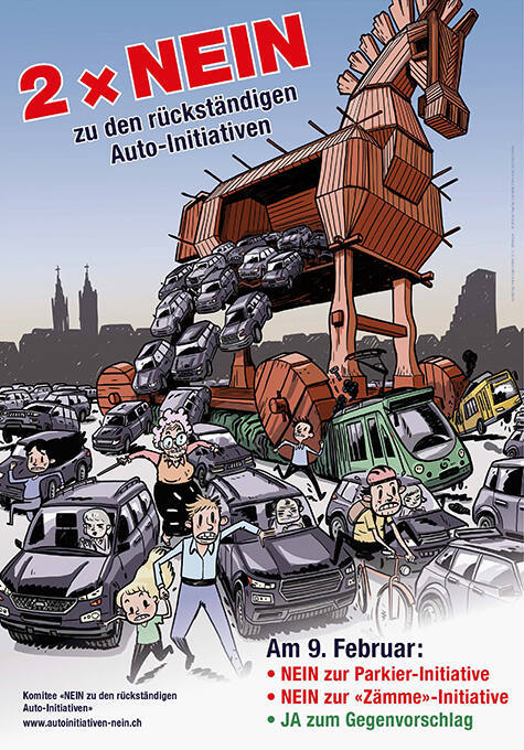 Komitee «Nein zu den rückständigen Auto-Initiativen», Basel