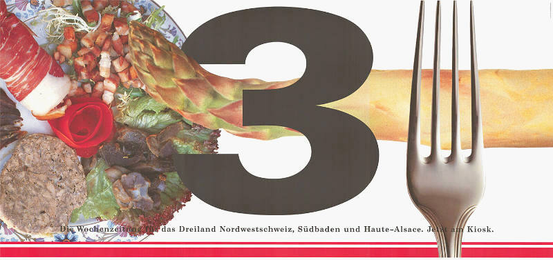 3, Die Wochenzeitung für das Dreiland Nordwestschweiz, Südbaden und Haute-Alsace. Jetzt am Kiosk.