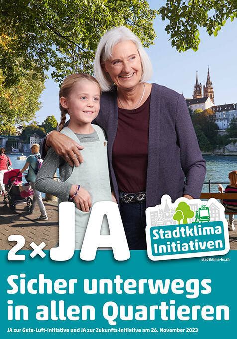 Stadtklima Initiativen, 2 × Ja, Sicher unterwegs in allen Quartieren