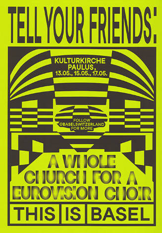 Tell Your Friends: Kulturkirche Paulus, This is Basel